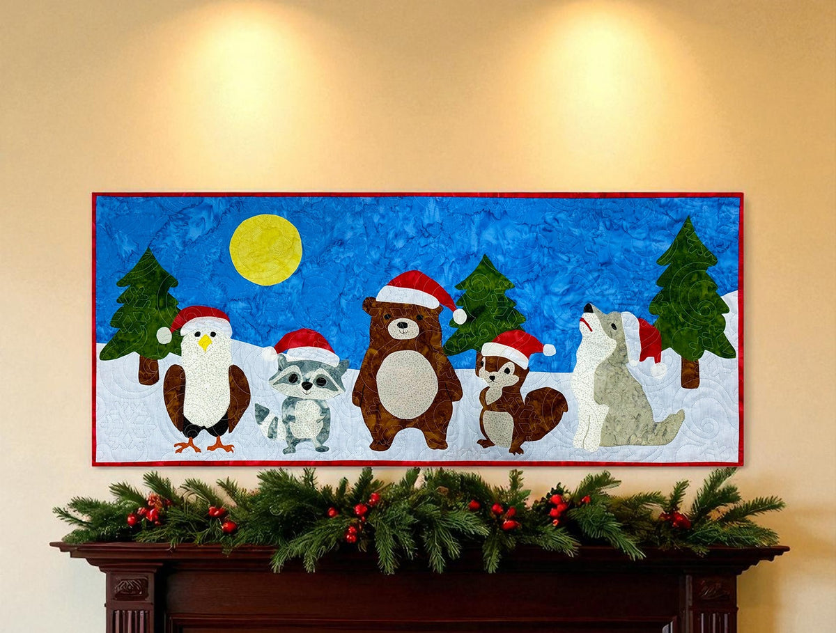 Waiting for Santa Sewing Applique Quilt Pattern