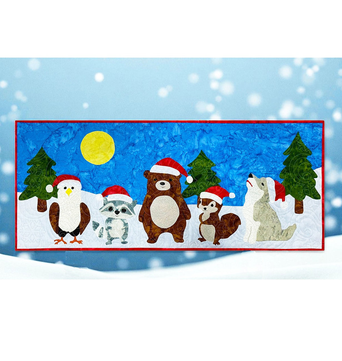 Waiting for Santa Sewing Applique Quilt Pattern
