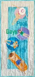 Pool Days Sewing Applique Pattern