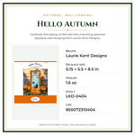 Product Specifications – Hello Autumn