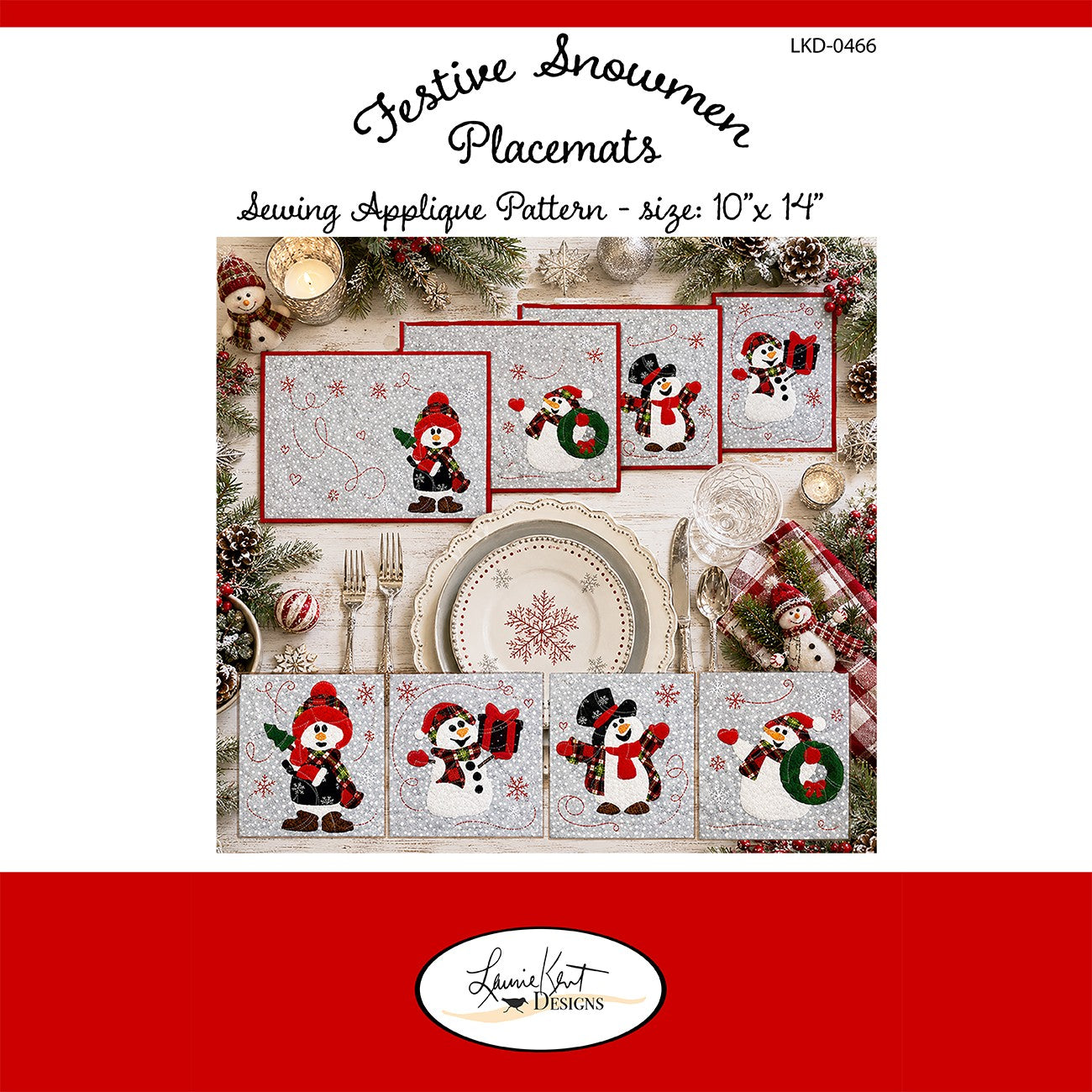 Festive Snowmen Placemats