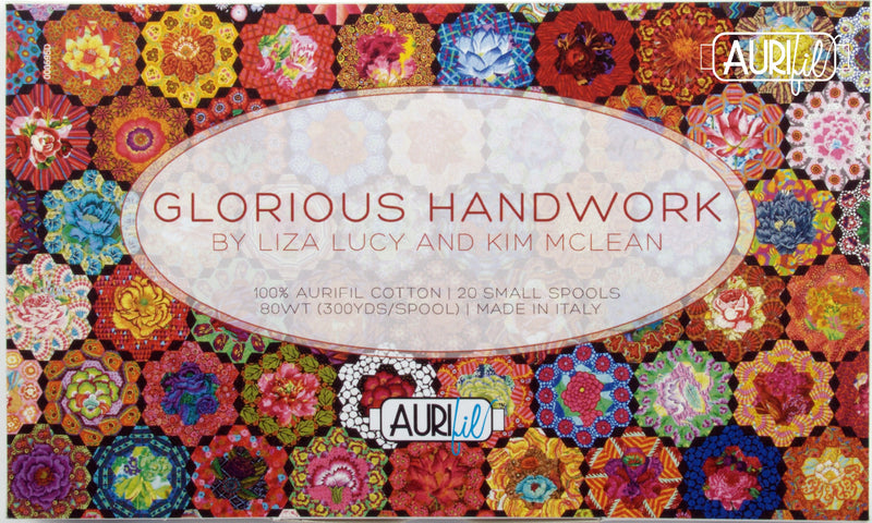 Glorious Handwork Thread by Liza Lucy & Kim McLean 80wt 20 Small Spools