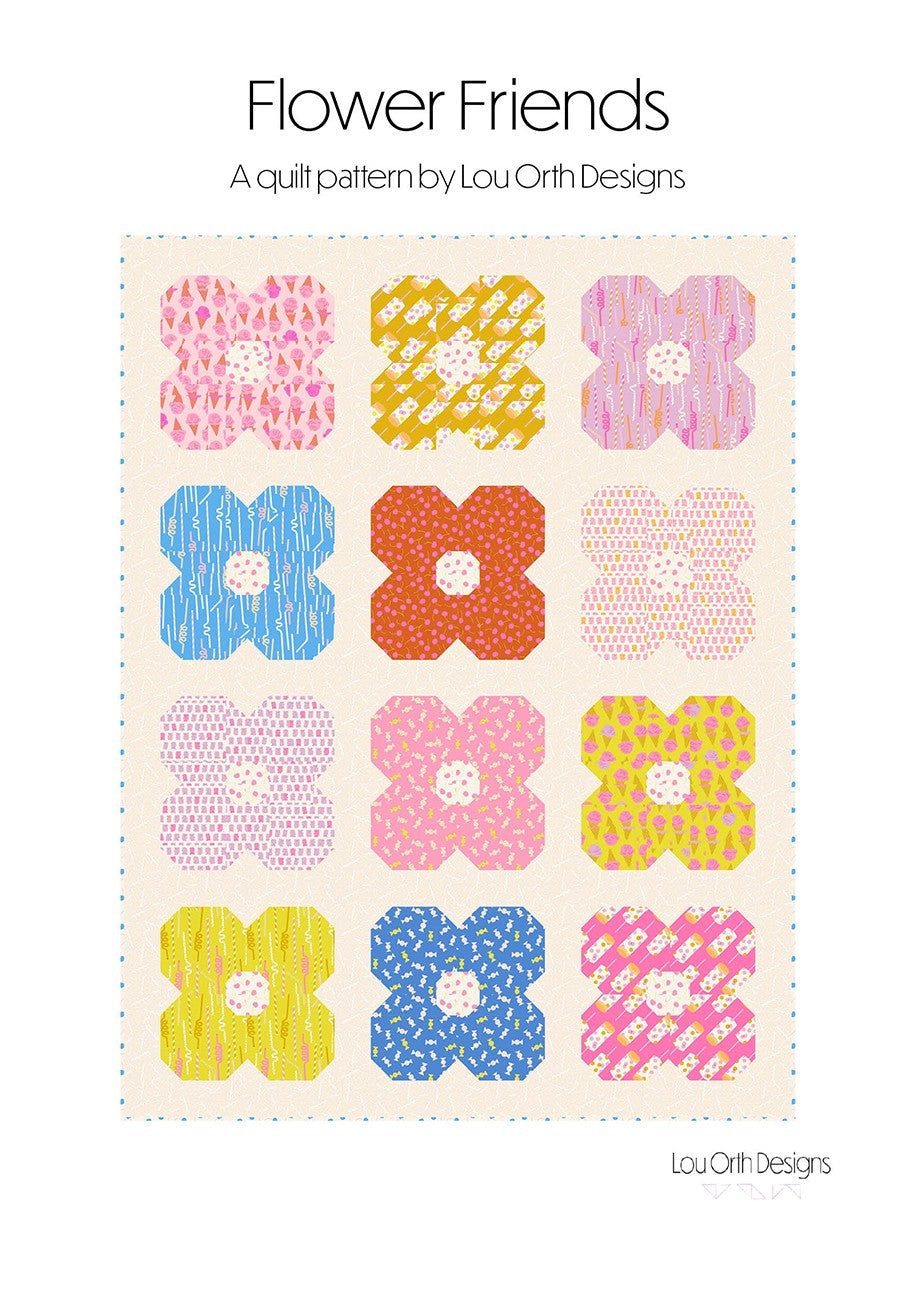 Flower Friends Quilt Pattern