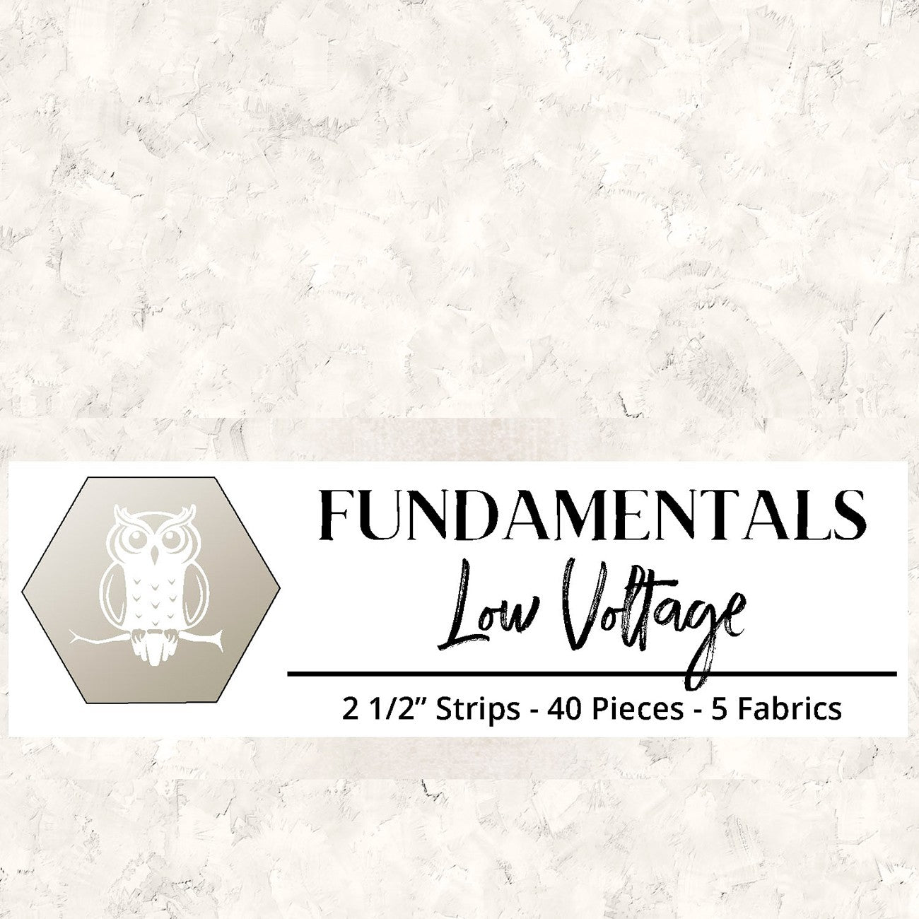 5in Squares Fundamentals: Low Voltage 42pcs