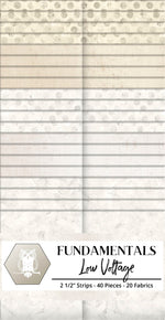 2.5in Strips Fundamentals: Low Voltage 40pcs