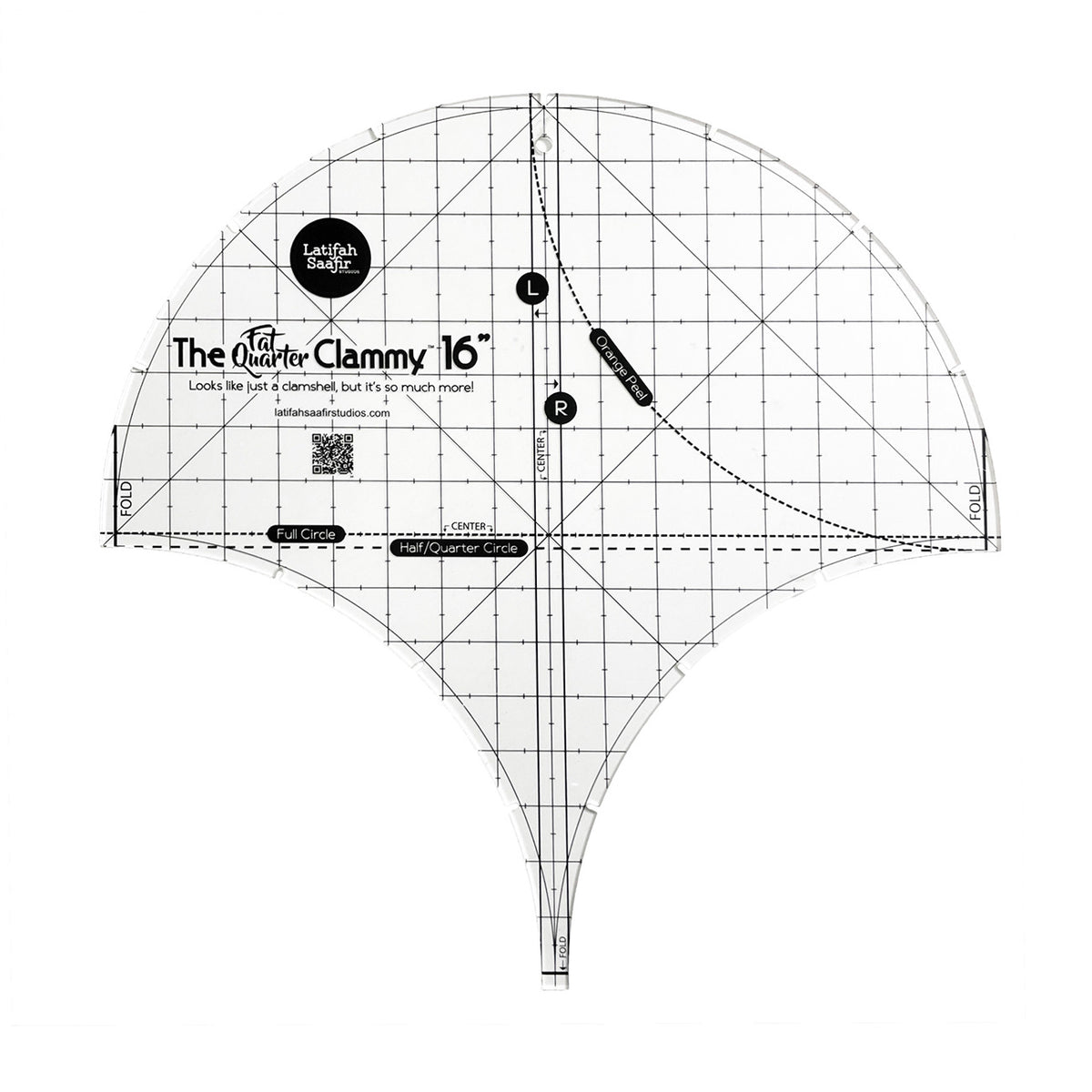 The Fat Quarter Clammy 16in