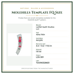 Product Specifications – Molehills Template FQ Size
