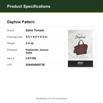 Product Specifications – Daphne Pattern