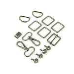 Daphne Handbag Hardware Kit Gunmetal