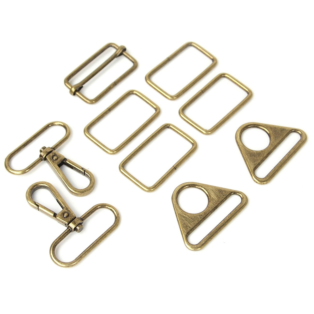 Townsend Travel Bag Hardware Kit Antique