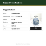 Product Specifications – Tripper Pattern