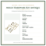 Product Specifications – Molly Hardware Kit Antique