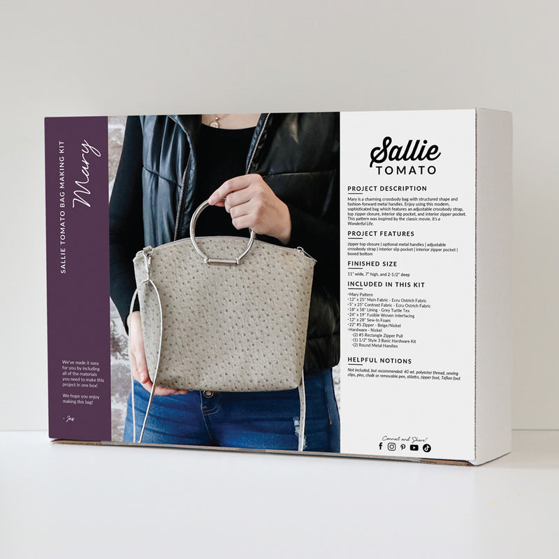 Mary Collection Kit Ecru Ostrich