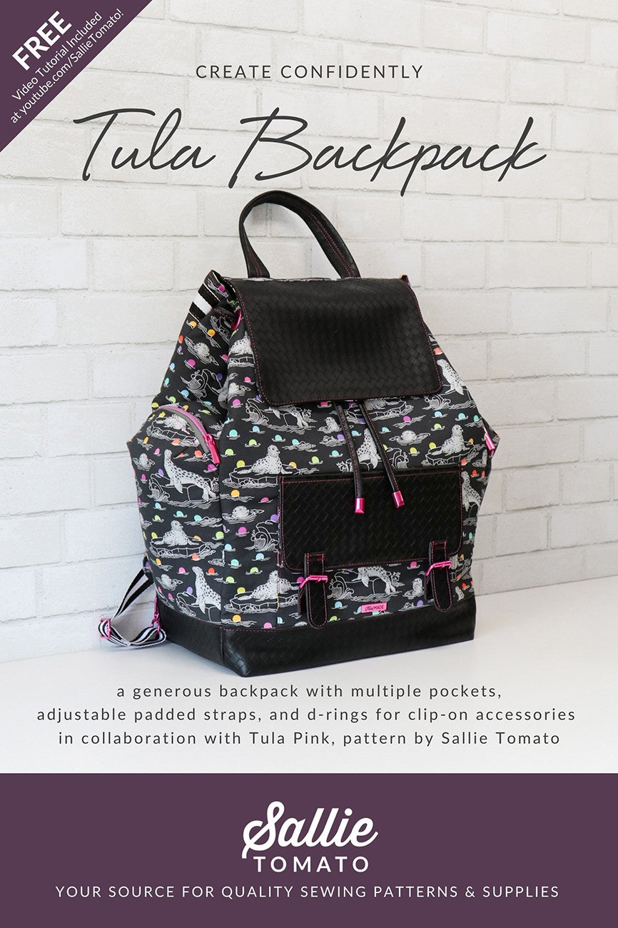 Tula Backpack Paper Pattern