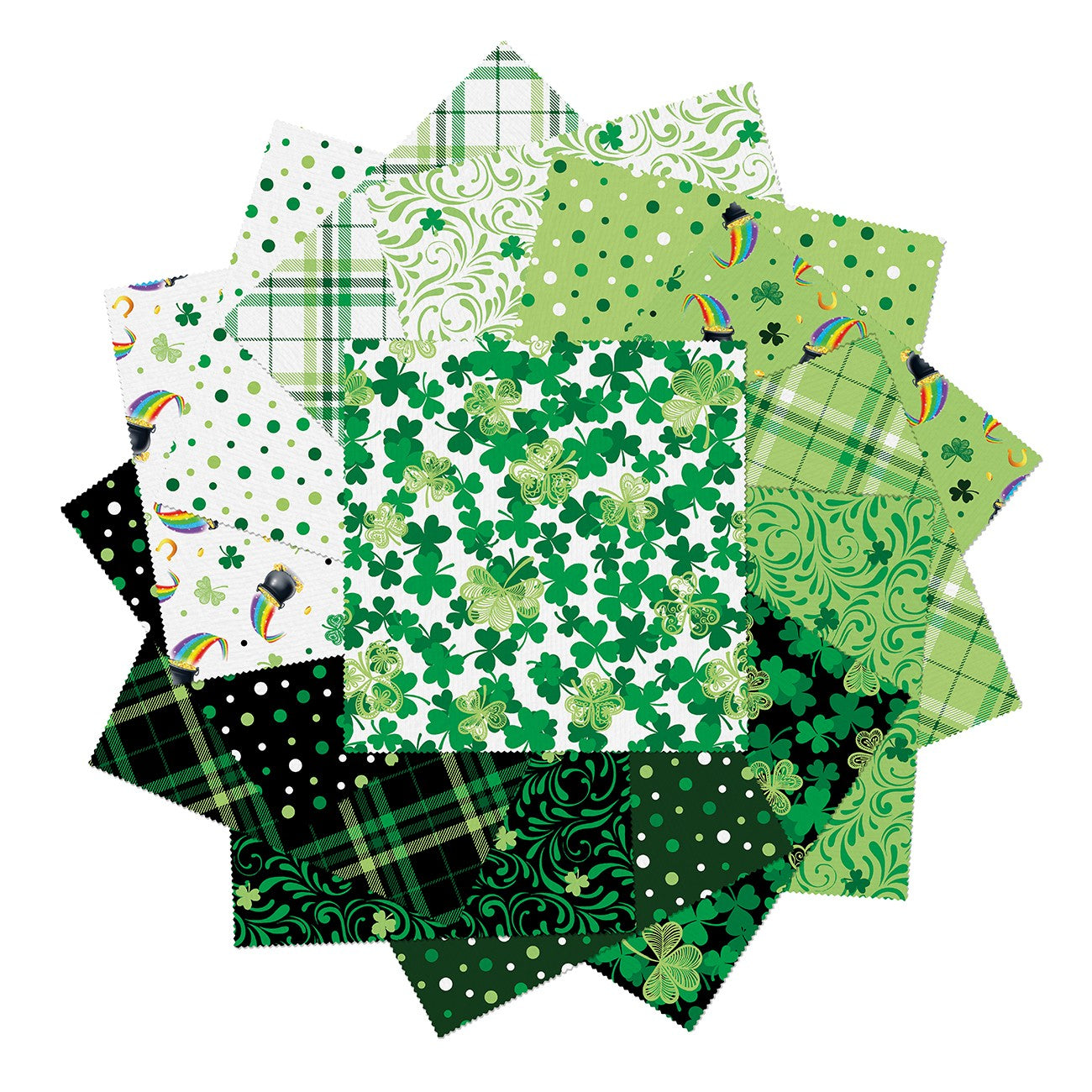 Little Bit of Luck 10in Squares, 40pcs/bundle