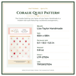 Product Specifications – Coralie Quilt Pattern