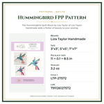 Product Specifications – Hummingbird FPP Pattern