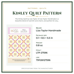 Product Specifications – Kinley Quilt Pattern