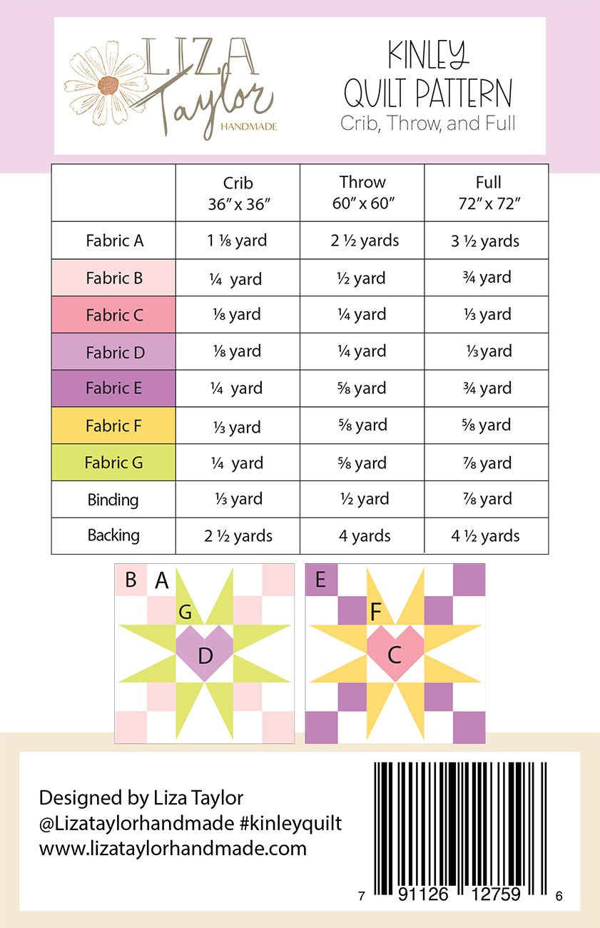 Kinley Quilt Pattern
