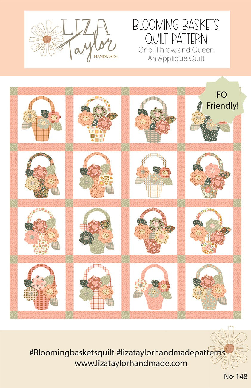 Blooming Baskets Quilt Pattern