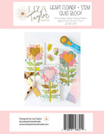Heart Flower FPP Pattern