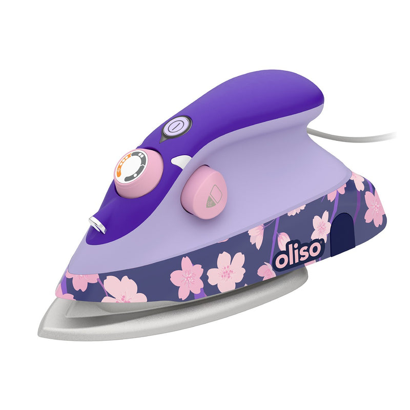 Oliso Mini Iron With Trivet Yaya Han Cherry Blossom