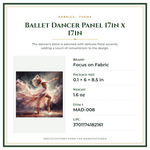 Product Specifications – Ballet Dancer Panel 17in x 17in