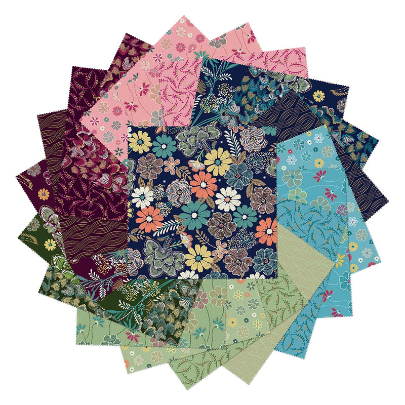 Majestic Garden 10in Squares