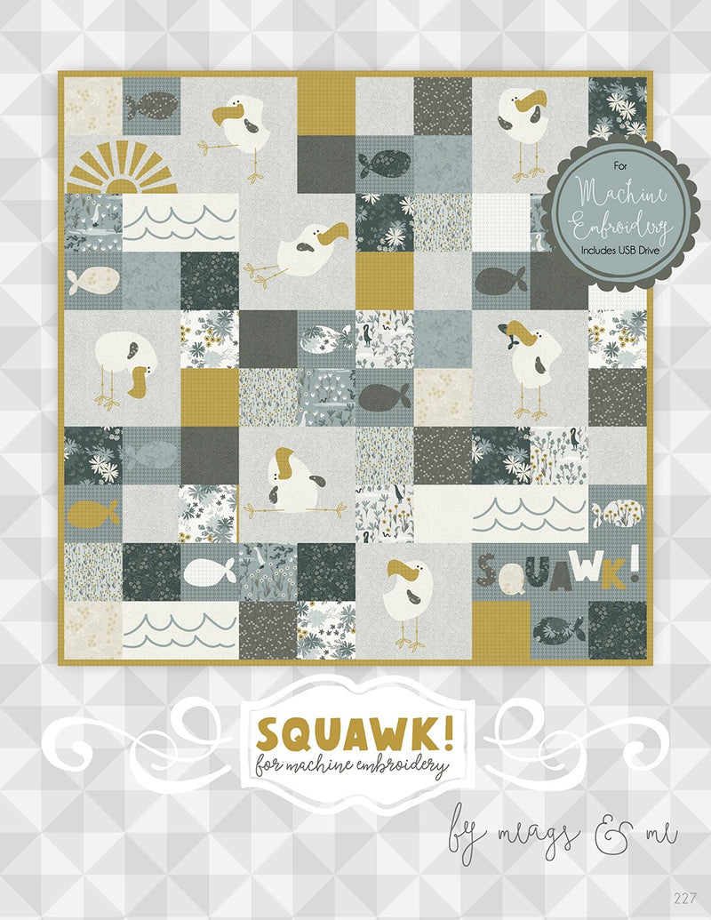 USB Squawk for Machine Embroidery