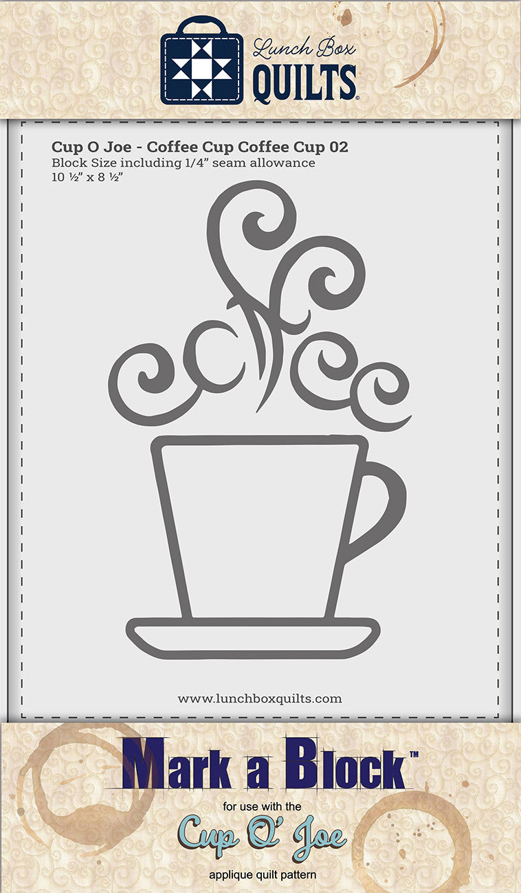Cup O'Joe Mark-a-Block Templates