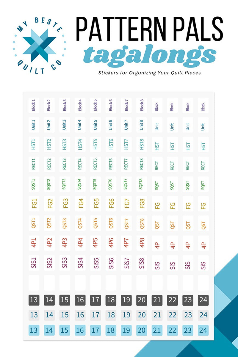 Pattern Pals Tagalongs