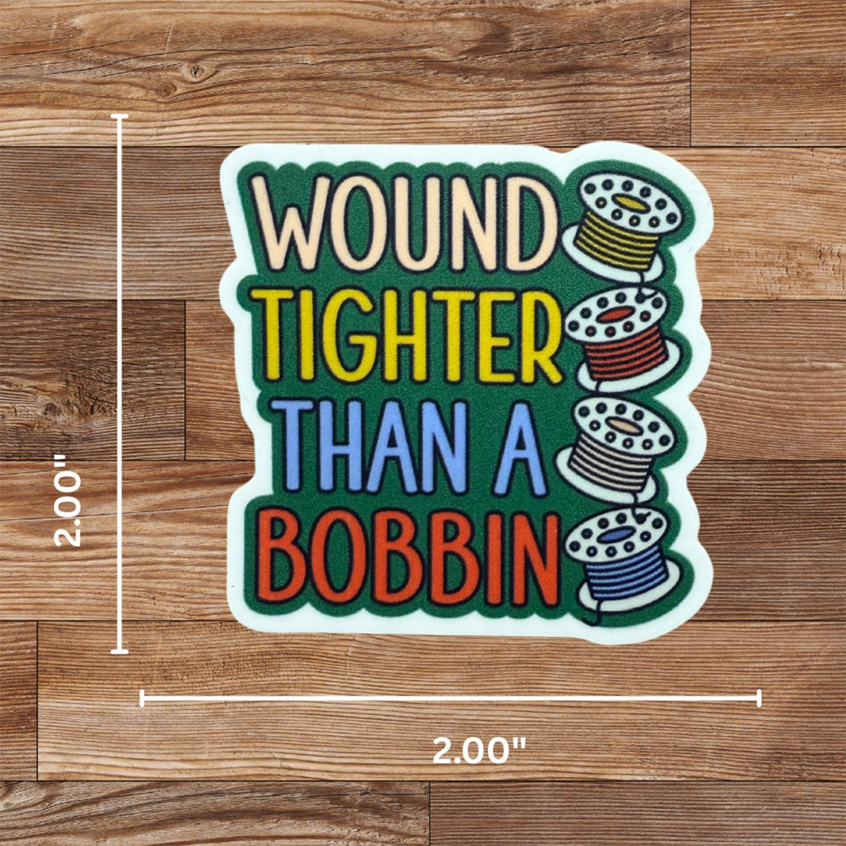 Wound Tigher than a Bobbin4pk