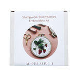 Stumpwork Strawberries Embroidery Kit