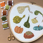 Fall Gourds Stick & Stitch