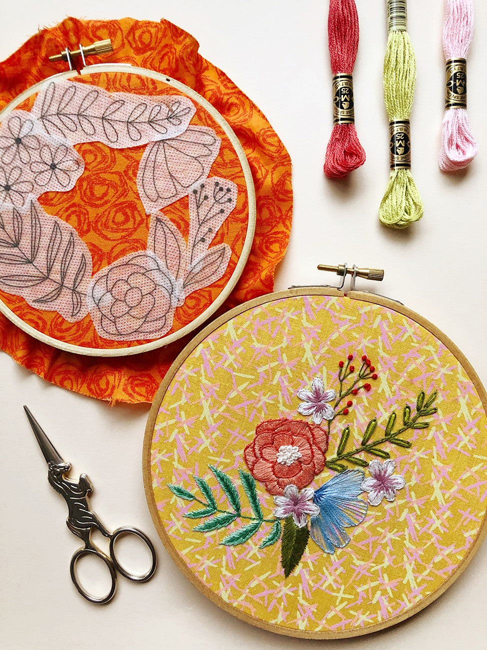 Florals Stick & Stitch