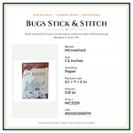 Product Specifications – Bugs Stick & Stitch