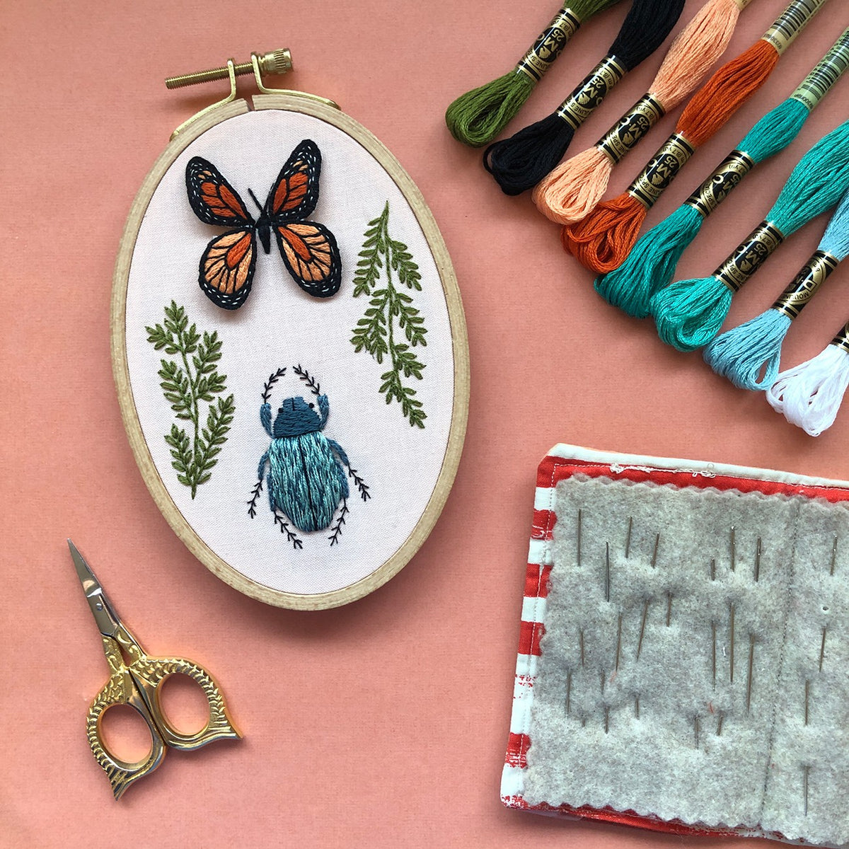 Bugs Stick & Stitch