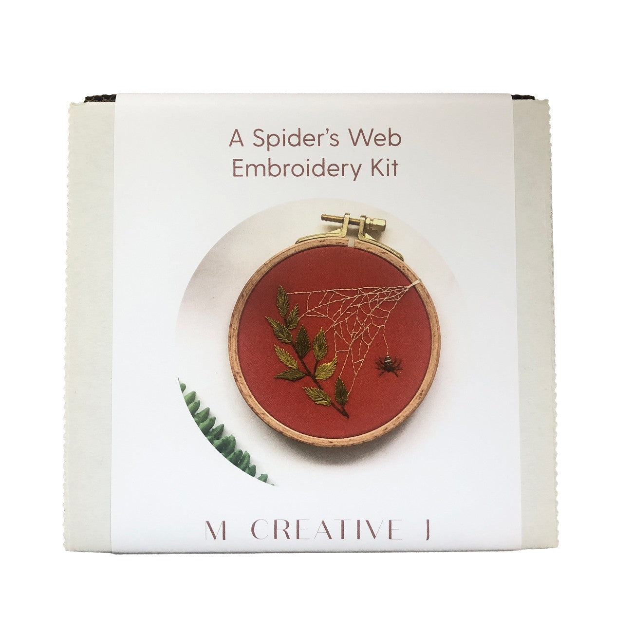 Spider's Web Embroidery Kit