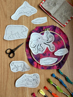 PNW Animals Stick & Stitch