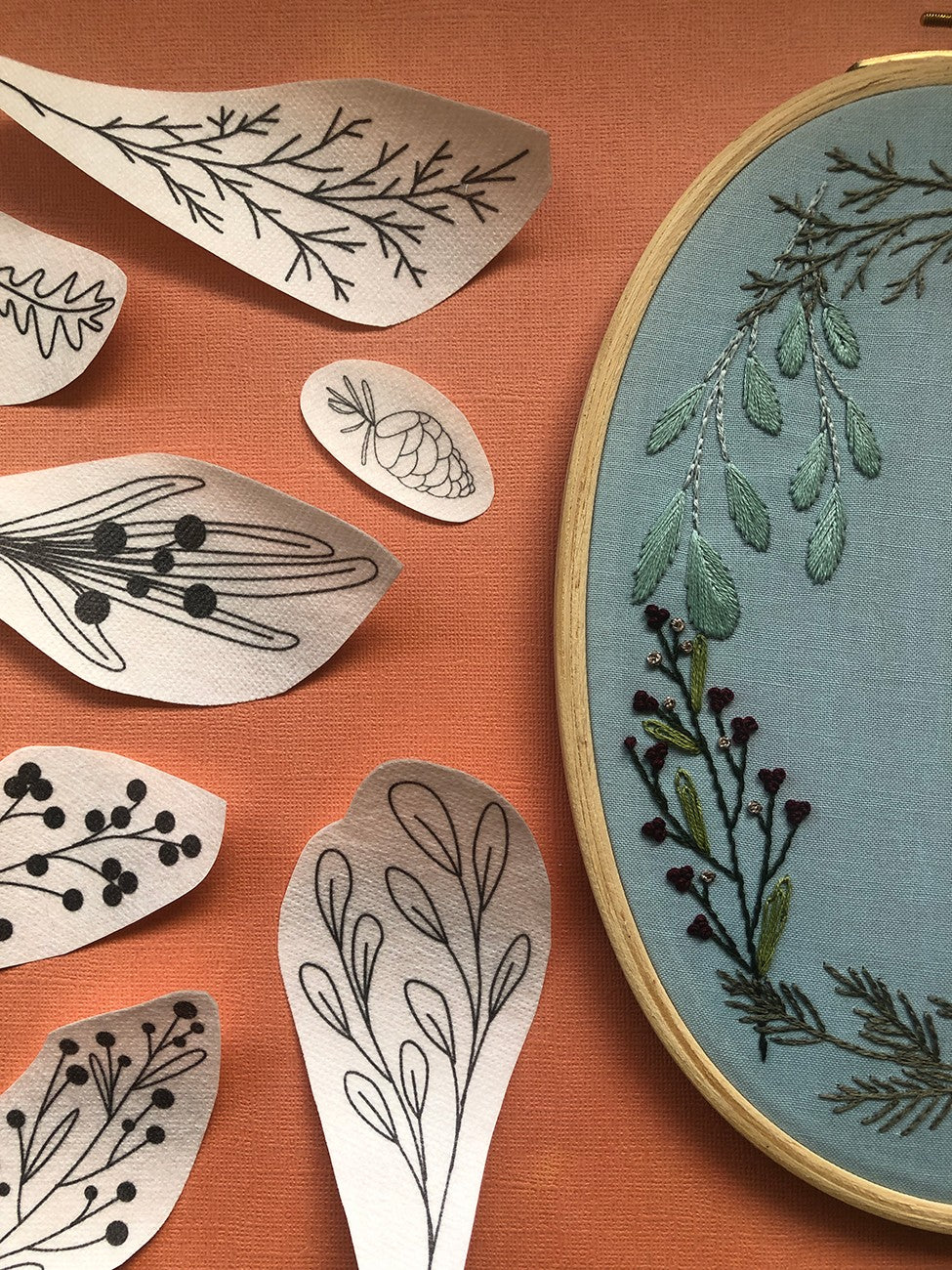 Winter Forage Stick & Stitch