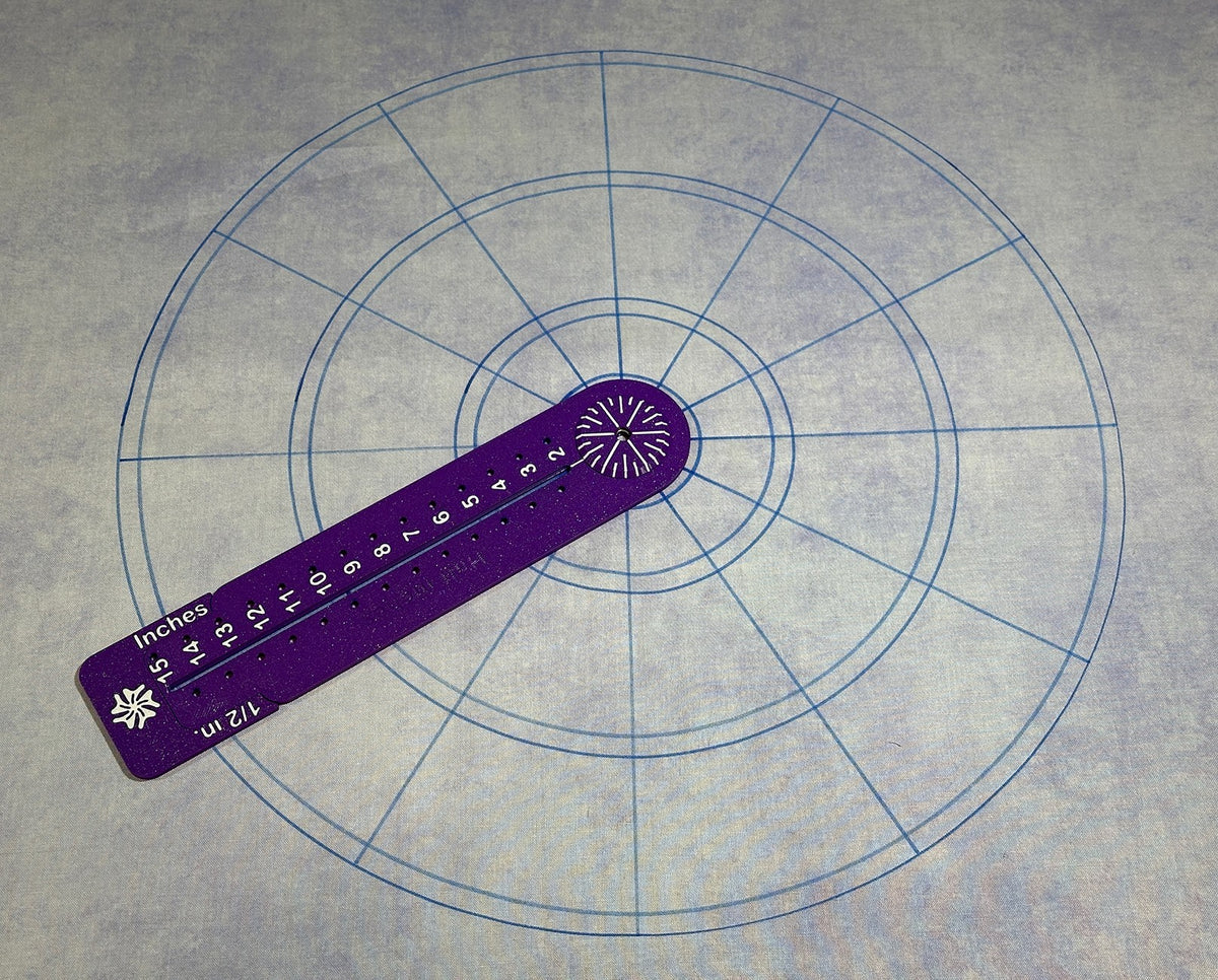 Magnetic Circle Marker 30in Purple