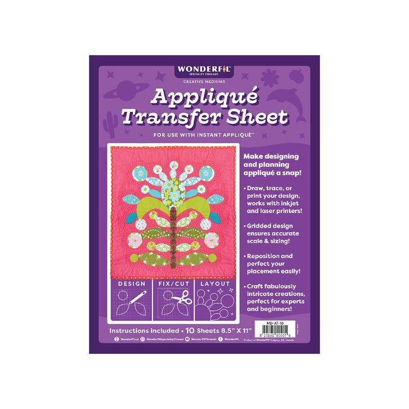 Applique Transfer Sheet 10pk