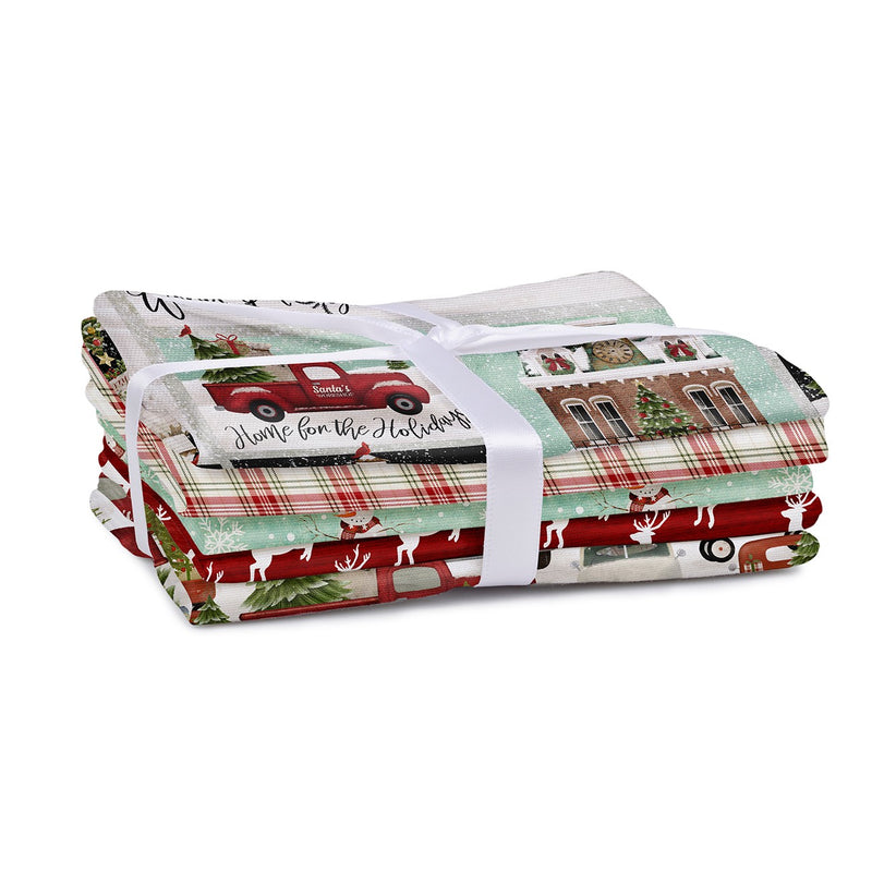 Home For The Holidays 5Pc Fat Quarter Bundle