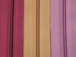 Sundae Blessings 3 yards of Reversible Coil Zipper Tape with 8 Slides