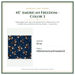 Product Specifications – 45" American Freedom - Color 3