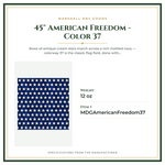 Product Specifications – 45" American Freedom - Color 37