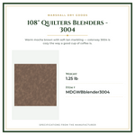 Product Specifications – 108" Quilters Blenders - 3004