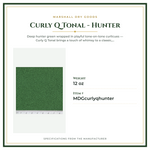 Product Specifications – Curly Q Tonal - Hunter