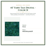 Product Specifications – 45" Fairy Tale Digital - Color 31