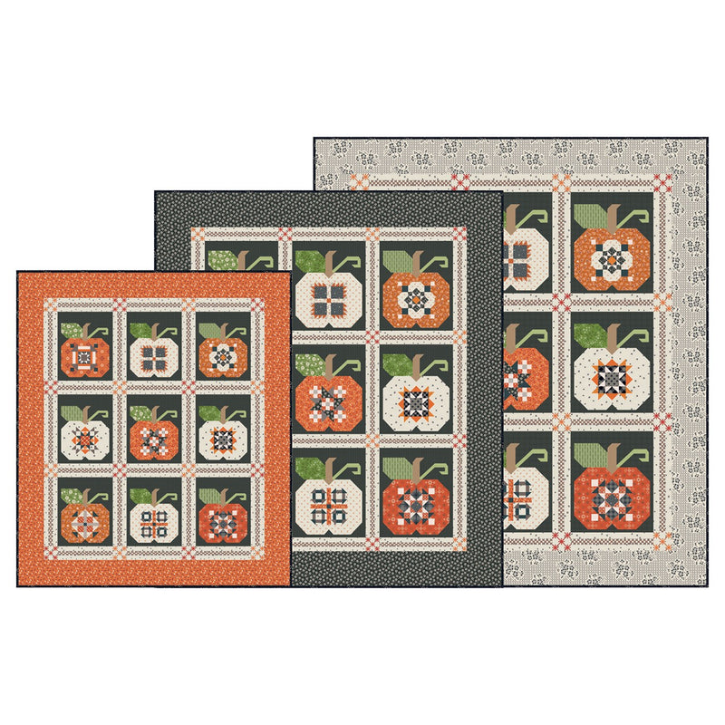 Machine Embroidery Autumn Quilt Seeds Quilt